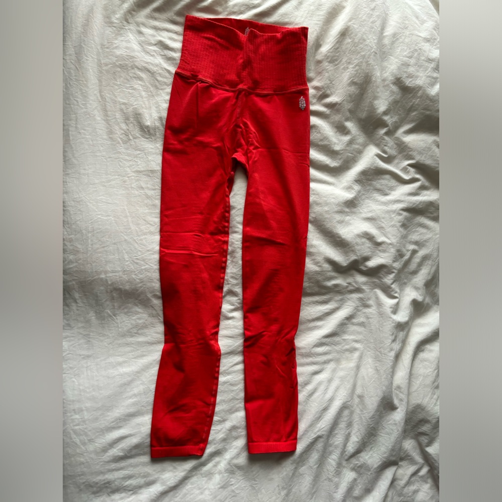 Free People Movement high rise 7/8 length good karma leggings